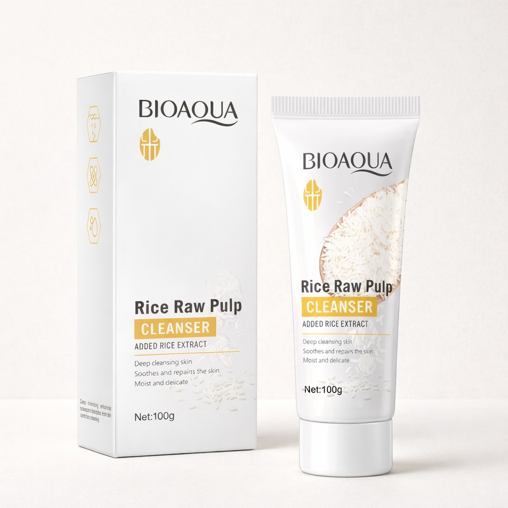 Gel Limipiador Rice Raw Pulp Bioaqua 100 ml