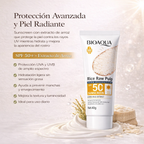 Bloqueador Solar 50 FPS Rice Raw Pulp Bioaqua 40 ml
