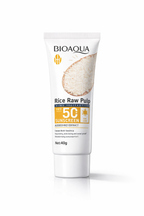 Bloqueador Solar 50 FPS Rice Raw Pulp Bioaqua 40 ml