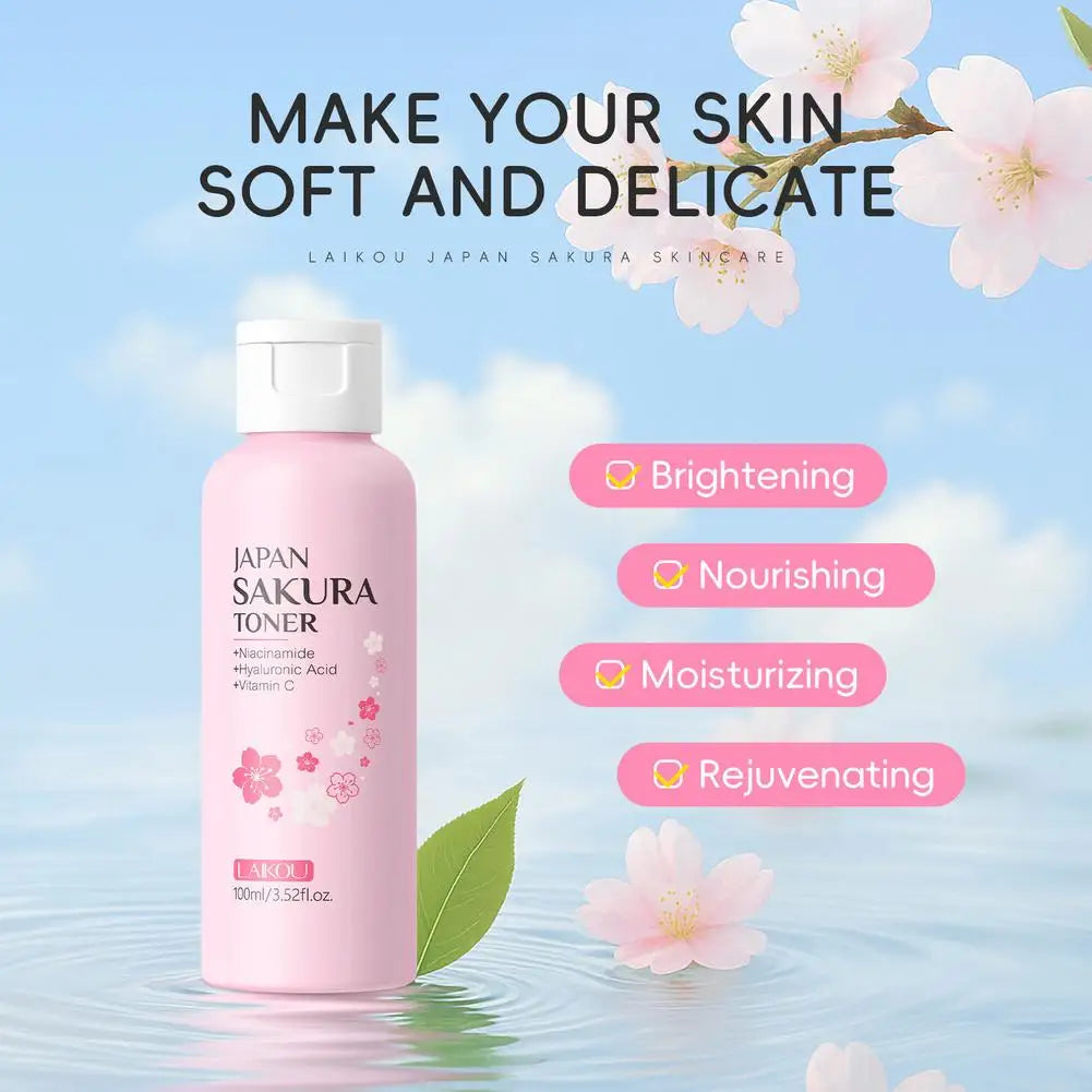Tónico Facial hidratante Japan Sakura Laikou 100 ml