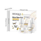 Pack Rutina Travel Rice Raw Pulp Bioaqua 5 Piezas