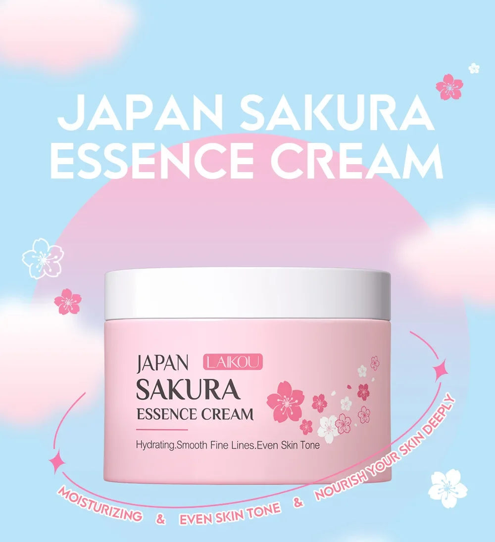 Crema Facial Hidratante Japan Sakura Laikou 60g