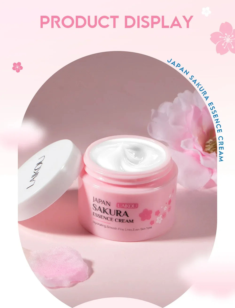 Crema Facial Hidratante Japan Sakura Laikou 60g