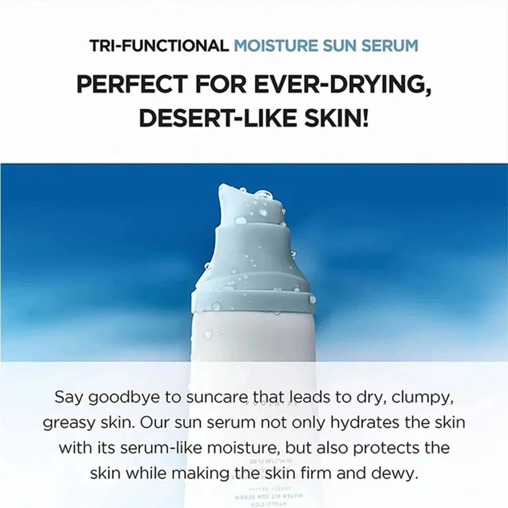 Protector Solar Facial Hidratante de Centella SPF50+
